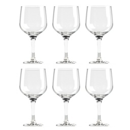 Copa Gin 650 ml Vidrio Glassia Kit x6