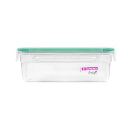 Contenedor Recipiente Rectangular 1.24 Lts Plstico Sanremo