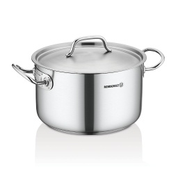 Olla con Tapa 40x25cm 31Lts Acero Inox Gastro Korkmaz