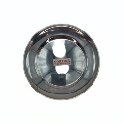 Plato llano 16.5 cm Acero inoxidable Corrina