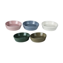 Ramequin 9 cm rayas cermica Selecta