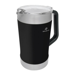 Jarra trmica con tapa Funtime 1.9 Lts Doble Pared Negro Selecta
