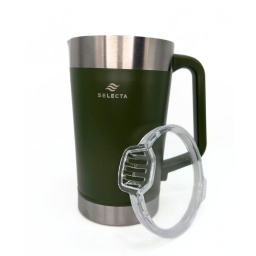 Jarra trmica con tapa Funtime 1.9Lts doble pared Verde Selecta