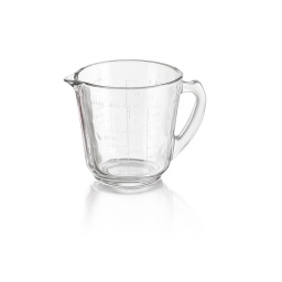 Jarra Taza medidora 500 ml Vidrio Crisa