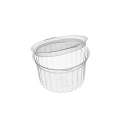 Pote descartable con tapa 450ml Pack 50