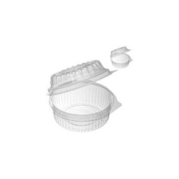 Pote Descartable Alto con tapa 8.8x4.9cm Pack x 100