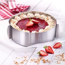 Molde ajustable para torta  de 15 a 30 cm