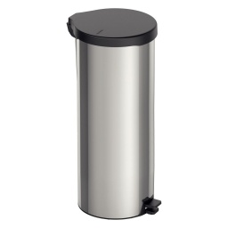 Papelera basurero 30 litros con pedal en acero inoxidable Tramontina