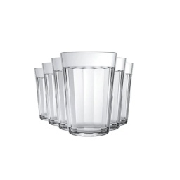 Vaso Refresco 300 ml Vidrio Americano Set x6 Nadir