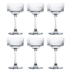 Copa champagne 260ml Elysia Pasabahce kit x6