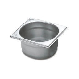 Fuente Cuba Gastronmica GN 1/6 17.6x16.2x10 cm 1.5 Lts Acero Inoxidable Tramontina
