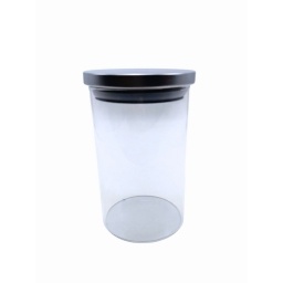 Frasco de vidrio con tapa metal 800ml