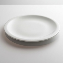 Plato llano 27 cm porcelana Schmidt
