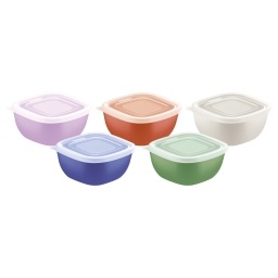 Contenedor Recipiente 300ml c/ Tapa Tramontina Colores Surtidos