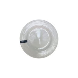 Plato de Postre 20.5 cm Porcelana Croft Blanca