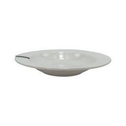 Plato hondo 23 cm Porcelana Croft Blanca