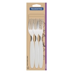 Tenedor de mesa Mango negro Ipanema Tramontina Set x3