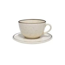Taza T c plato 200 ml Brisa Porcelana Oxford