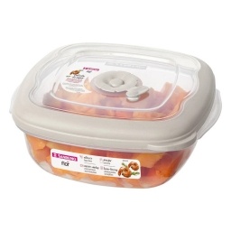 Contenedor Recipiente 920 ml Flor PLstico Sanremo