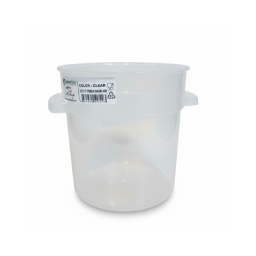 Contenedor Recipiente Redondo 1 Lt PP Pl�stico Gastro