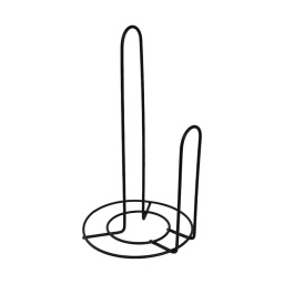 Porta rollo cocina 13x13x24 cm Negro
