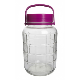 Frasco Recipiente 5 litros con tapa de pl�stico