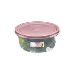 Contenedor Recipiente con tapa 1300 ml Redondo Sanremo