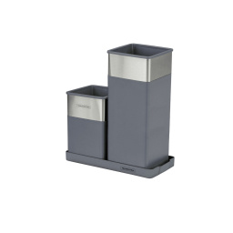 Organizador Multiuso Asimetrico PVC Acero Inoxidable Tramontina