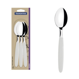 Cuchara de T� Ipanema Blanco x3 Tramontina