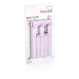 Clips de Cocina Plastico Set x6