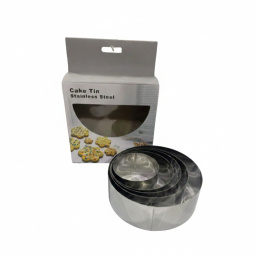 Cortantes Acero Inoxidable Set x6