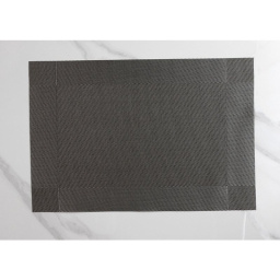 Mantel Individual 45 x 30 cm PVC Gris