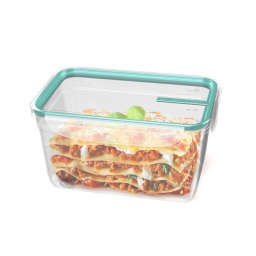 Contenedor Recipiente con tapa 2 Lts Pl�stico Verde Sanremo