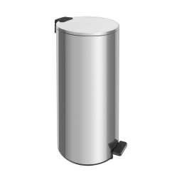 Papelera basurero con Pedal en Acero Inoxidable 30 L Tramontina