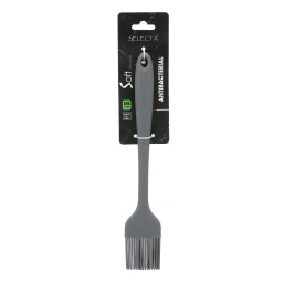 Pincel de Silicona chico 16 x 4.5 cm Gris Selecta