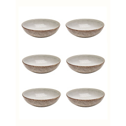 Bowl 17 cm Rayas Gris Jaspeado