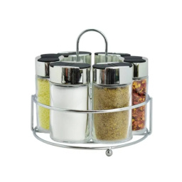 Set 6 especieros 110 ml con soporte