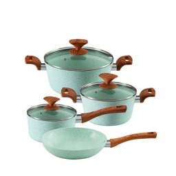 Juego de Bater�a Ilko 7 Piezas Granito Menta