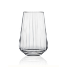 Vaso 380 ml Sandra Optic Set x6 Bohemia Crystal