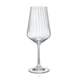 Copa 350 ml Sandra Optic Cristal Bohemia Set x6