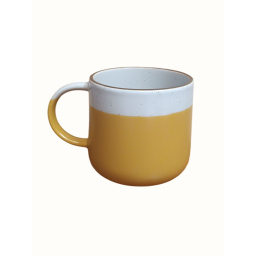 Taza mug 330 ml de cer�mica bicolor 330ml