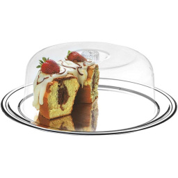 Bandeja c cupula Torta 23 cm Brinox