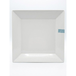 Plato cuadrado 18.75 cm cer�mica Vanilla