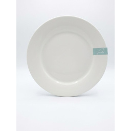 Plato con ala 23 cm cer�mica Vanilla