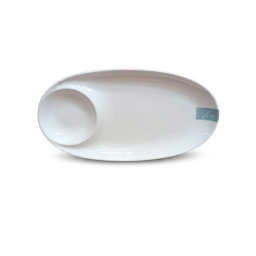 Fuente Cuenco 27.5 cm Ceramica Vanilla
