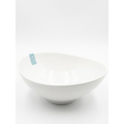 Bowl 30 cm Oval Ceramica Vanilla