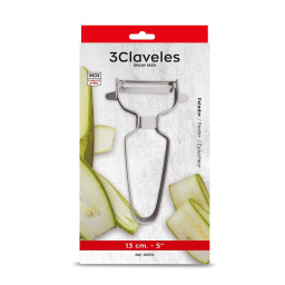 Pelador Acero Inoxidable 3 Claveles