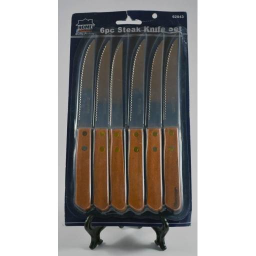 Cuchillos Set x6 Blister Goldsky