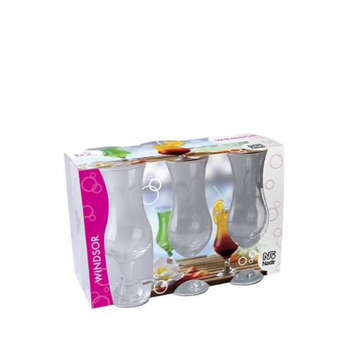Copa vidrio cocktail 380 ml Windsor Nadir Figueiredo Set x6