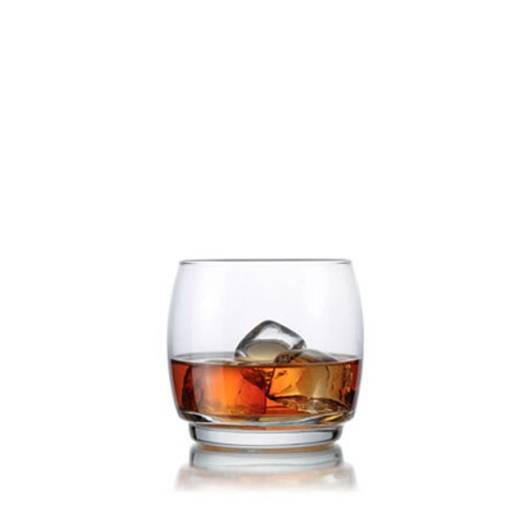 Vaso para whisky de vidrio 325 ml set x6 Lune Lav
